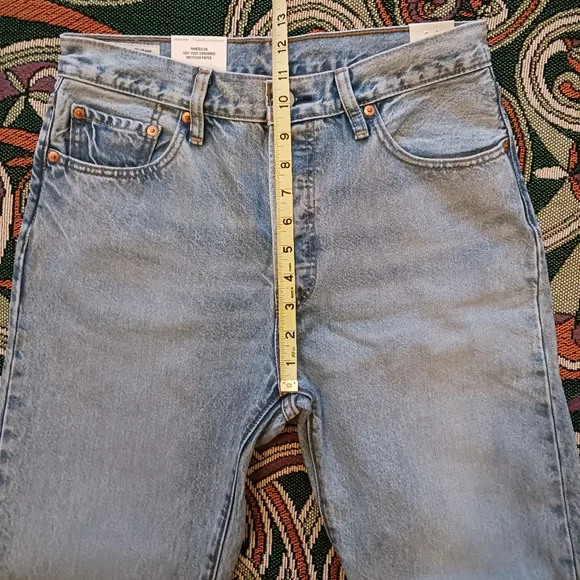 NWT Levi's Circular 501 Original Jeans 29 x 32 - Picture 6 of 14